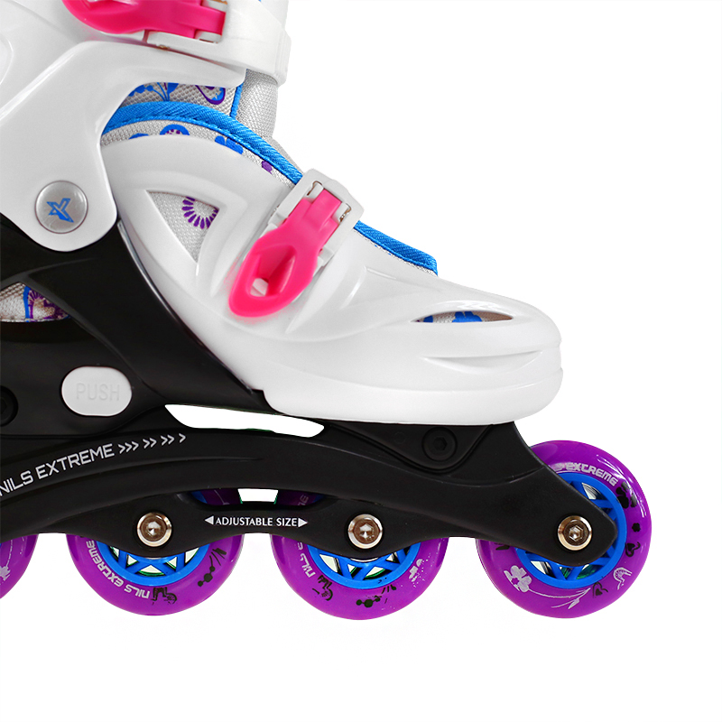 Rolki NJ/NA0321 białe łyżworolki Nils Extreme S